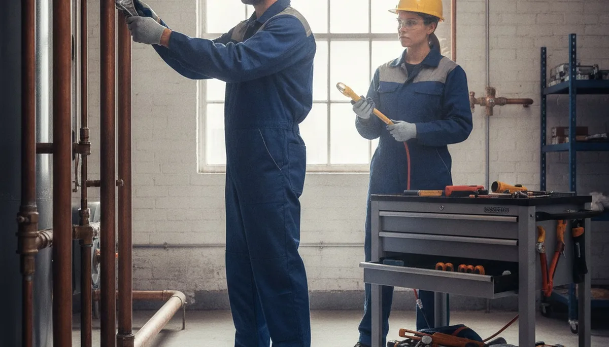 Champaign, IL plumber repairing residential pipes for freeze-thaw plumbing issues