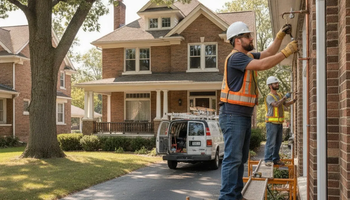 Champaign, IL plumber providing professional plumbing repair services for local homes and businesses