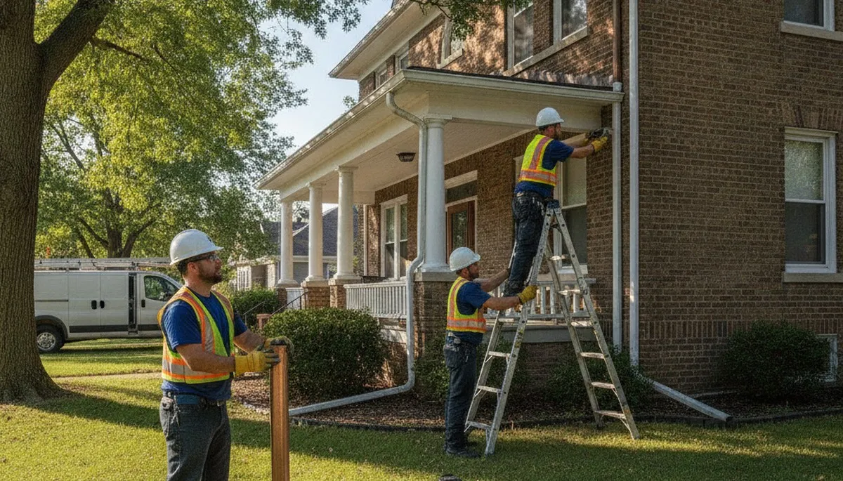 Plumber providing plumbing repair services in Champaign, IL for local homes and businesses