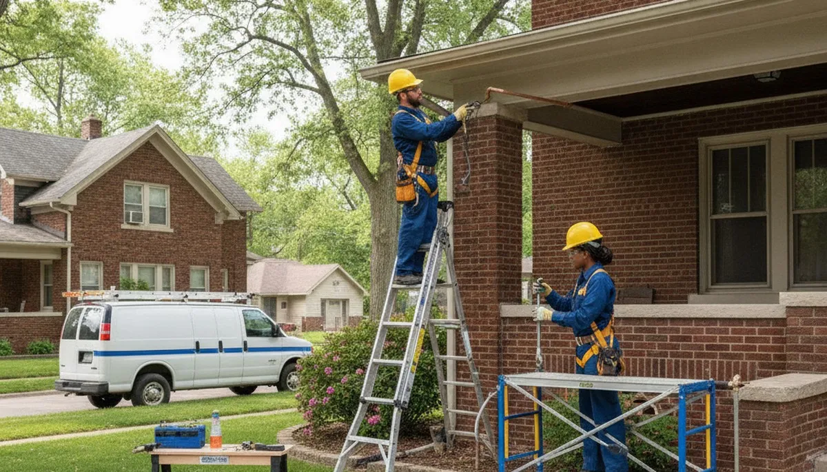 Plumber in Champaign, IL providing expert plumbing repair services for homes and businesses