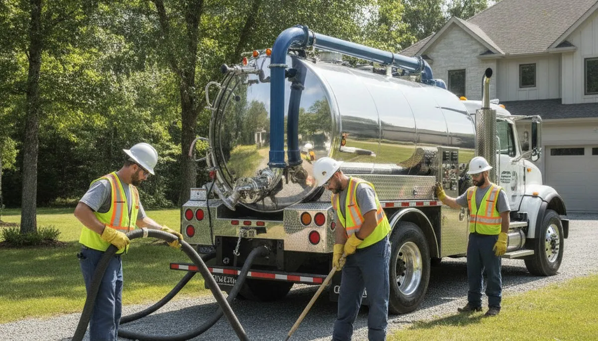 Septic pumping service for Champaign, IL homes by On Call Plumbers