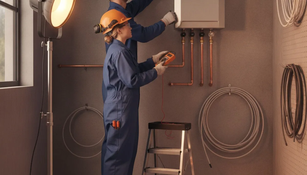 Tankless water heater installation service for Champaign, IL homes